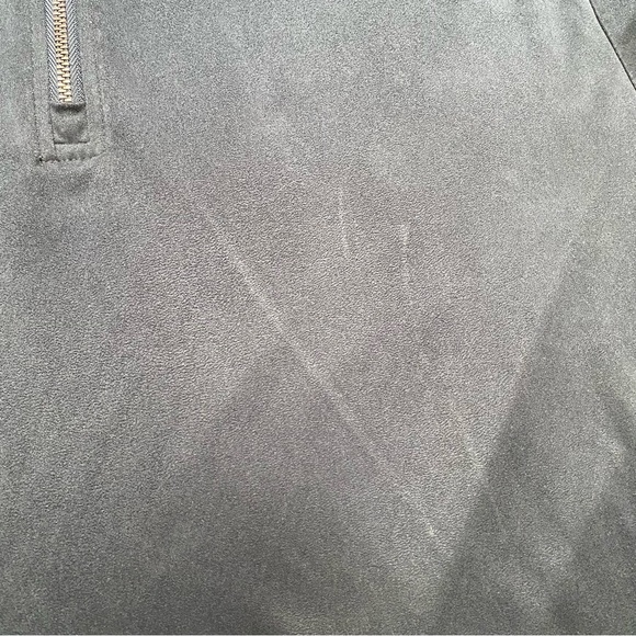 Zara Man Velour Zip Polo Shirt - Picture 8 of 15